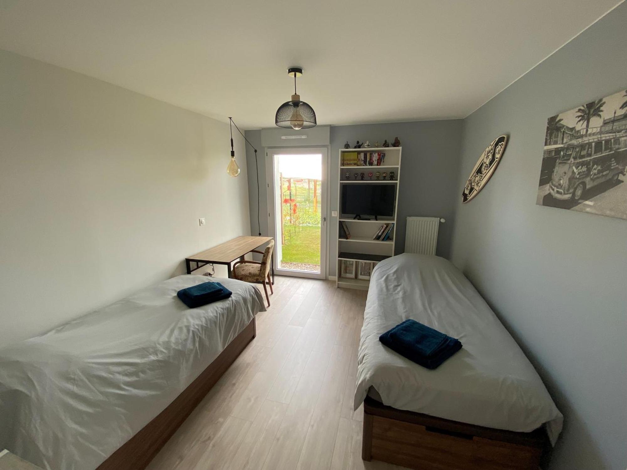L'olivier En Baie, T3 De Standing Avec Jardin, Vue Baie, Parking Prive Appartement *